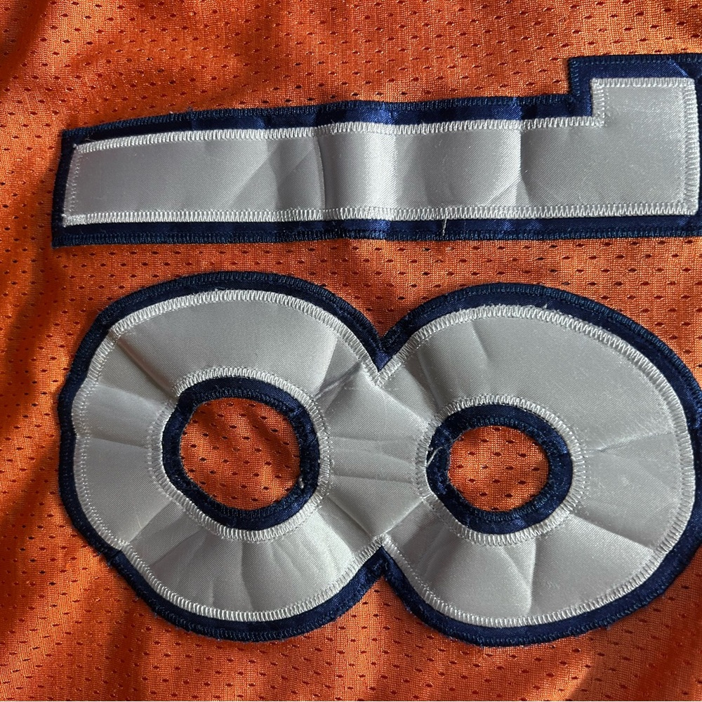 NFL Equipment OnField by Reebok Denver Broncos #18 Peyton Manning Jersey. Youth - Picture 10 of 15